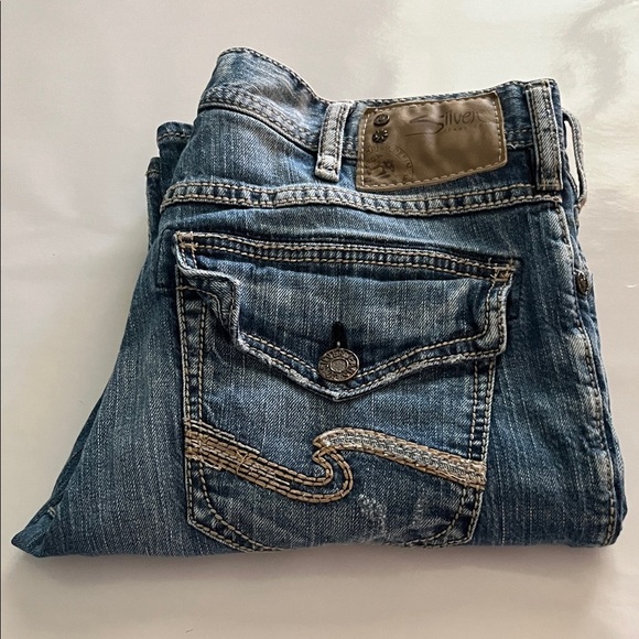 Silver Jeans ZAC Bootcut Size 33 - Picture 3 of 16